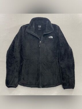 The North Face Osito 2 Fleece Jacket Womens Medium Black Full Zip FA18 NF0C782